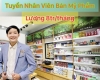 Tuyển Nhân Viên Bán Mỹ Phẩm